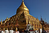 Bagan Myanmar. Shwezigon pagoda.  